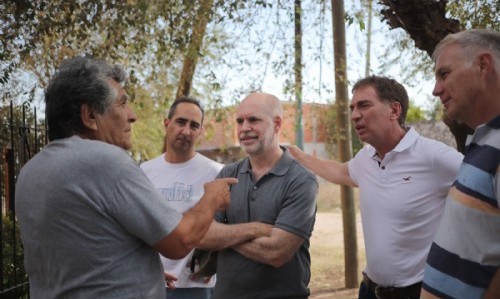 Larreta con Santilli en Morón: “Necesitamos encarar a fondo el problema de la inseguridad, los chicos no pueden volver solos de la escuela”