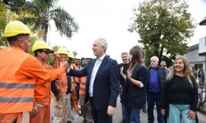 Alak puso en marcha la construcción de la nueva Avenida 60 e inauguró el Plan de Obras y Mantenimiento Urbano en Los Hornos
