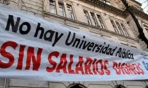 Por falta de presupuesto, las universidades nacionales comienzan un paro de 48 horas