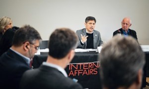 Kicillof: “Las políticas de Milei están en las antípodas de nuestras necesidades de desarrollo”