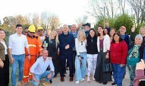La Plata: Alak inició obras para mejorar calles y desagües en La Hermosura de Arana