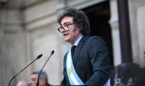 Eufórico discurso de Milei en la apertura legislativa