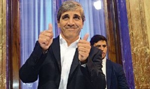 Caputo: “Vamos a dejarlo todo para darle una alegría a todos los argentinos de bien”