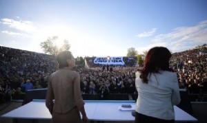 Reaparición de Cristina Kirchner en Quilmes: “Milei solo tiene un plan de ajuste”