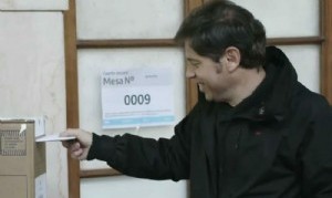Kicillof instó a votar “a conciencia”