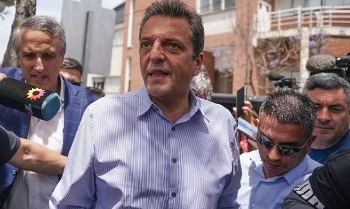 Votó Massa en Tigre