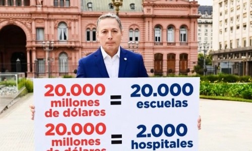 Gray cuestionó el préstamo que pidió Caputo y Milei