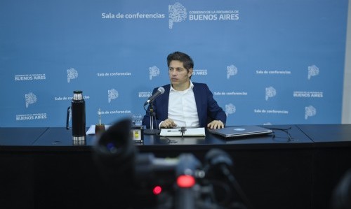 Kicillof: “Milei pone en riesgo el interés nacional”