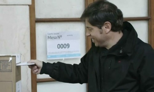 Kicillof instó a votar “a conciencia”