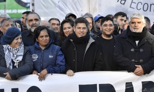 Kicillof participó de la peregrinación por el Día de San Cayetano