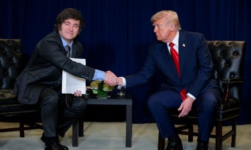 Victoria libertaria e intercambios de elogios entre Trump y Milei